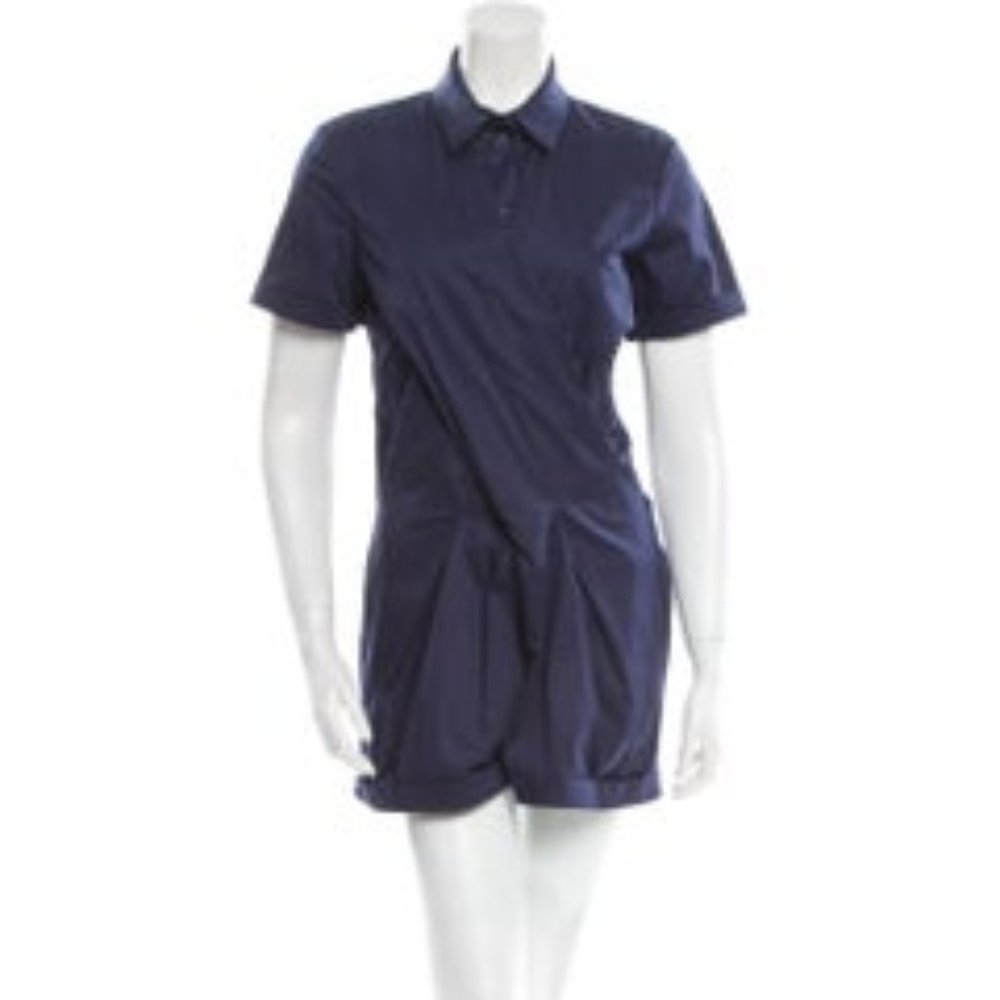 Kenzo Navy Blue Romper with Collar, EU 40 (US 8)